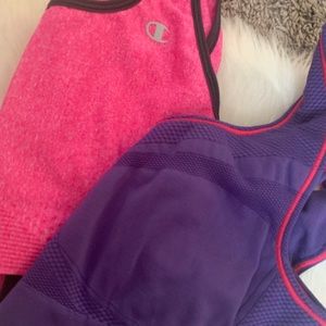 SET OF 2 CHAMPION SPORTS BRA